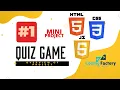 Quiz Game 1 Mini Project Using Html CSS and JS in Hindi Coding Factory by Ram Kashyap