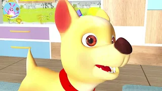 Chú Cún Con 🐶 Nhạc Thiếu Nhi Vui Nhộn Hay Nhất | Hoạt Hình 3D Đáng Yêu Cho Bé