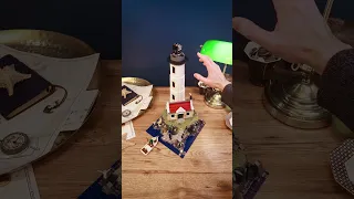 Motorized Lighthouse Build with LEGO® Bricks | LEGO® Ideas #Shorts