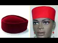 How to make a Kufi hat DIY Kufi hat