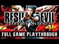 RESIDENT EVIL DEADLY SILENCE DS FULL GAME JILL VALENTINE REBIRTH MODE NO DAMAGE WALKTHROUGH 4K