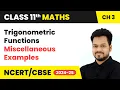 Trigonometric Functions - Miscellaneous Examples Class 11 Maths Chapter 3 CBSE 2025-26