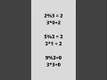 Modulo operation on negative values