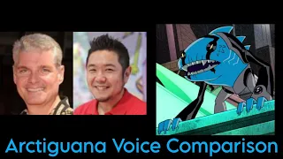 Arctiguana Voice Comparison Ben 10 