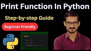 Print Function In Python Python Tutorial 2025