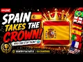 Spain Takes the Crown Live Commentary Who Will Survive Next Country Flag Battle