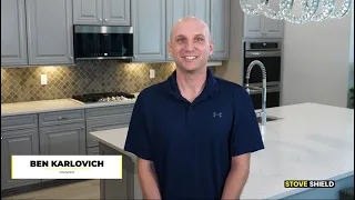 Easy Clean with Stove Shield - America s Stovetop Protector