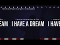 Free Animation Martin Luther King Jr Silhouette with USA Flag Colors MLK Day Stock Footage