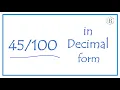 as a Decimal