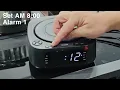 Set alarm for the CDBOOM BOX 8818