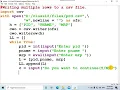 005 Write Multiple rows at a time to CSV File