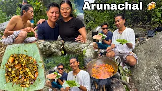 Crystal clear River pe Picnic karna aiya jungle pe Cooking local chicken 🐓 || Nagaland Sis or bro 🤭🍻