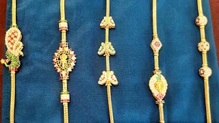 how to make such a beautiful frontal thali for 12 grams gold mugappu chain designs grt thali chain
