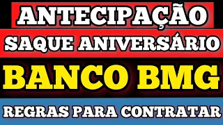 BANCO BMG ANTECIPA ATÉ 10 SAQUES DO FGTS!