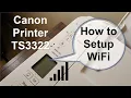 Canon PIXMA TS3322 Printer Wireless WiFi Setup