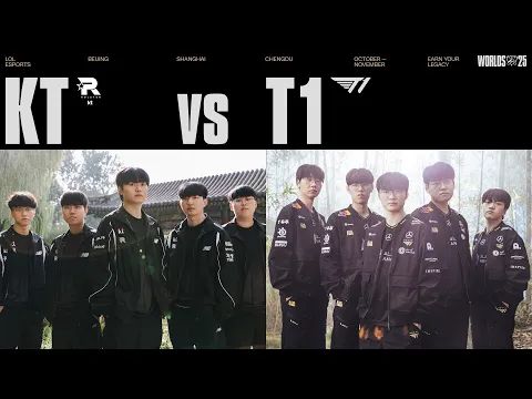Video Thumbnail: KT vs T1 | WORLDS 2025 | Finals