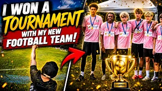 I SCORED GOALS 4 NEW FOOTBALL TEAM + TOURNAMENT DAY WINNER!