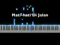 Lagu Hati-hati Di Jalan - Tulus | Piano Tutorial by Andre Panggabean