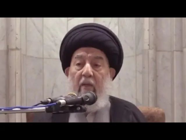 ⁣من درس سماحة آية الله السيد علي السبزواري يوم الأحد ٥ شوال ١٤٤٥هـ النجف الاشرف.