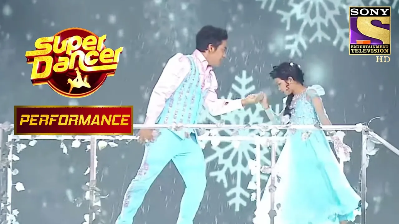 Aryan और Avastha के 'Frozen' Theme ने किया Sunil Shetty को खुश! | Super Dancer Chapter 3