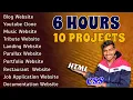 10 HTML CSS Practice Projects for beginners - Practice and Learn Hindi