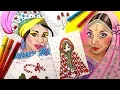 African and Indian Coloring Book Pages Calendars and Cards Download and Print
