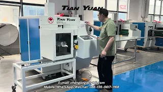 Pillow rolling machine, cushion roll packing machine, latex pillow rolling machine #amazon #ikea