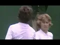 Jo Durie vs Steffi Graf 1984 Wimbledon 4th round Highlights