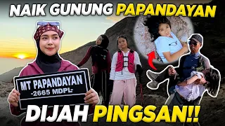 DETIK-DETIK DIJAH PINGSAN WAKTU NAIK GUNUNG!!!