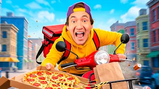 Viramos entregadores de comida (Food Delivery Simulator)