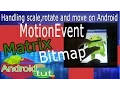 MotionEvent handling bitmap onTouch to scale rotate and move on android android tut