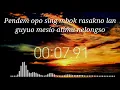 Download Lagu Story wa(versi jowo)