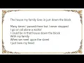 Buck Owens - The House Down the Block Alternate Version Lyrics