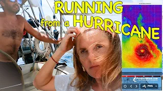 Running Away from a  Hurricane…Without a Working Engine 😳 (Calico Skies Sailing, Ep 163)