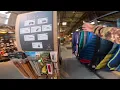 1st time at the REI OUTLET shopping for hiking boots