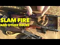 Testing home built guns Uzi FN FAL Sten MK5