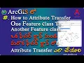 How to Attribute Transfer in ArcGIS Attribute Transfer Mapping By JasyGIS