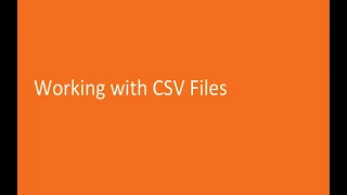 How to Open Read csv Files in Python Python Tutorial YouTube