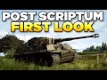 POST SCRIPTUM - First Look of 2018