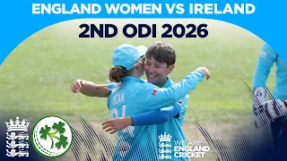 Wong Takes Five! | Highlights - England v Ireland | 2nd Women’s Metro Bank ODI 2026