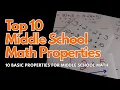 Top 10 Middle School Math Properties