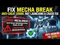 Fix Mecha BREAK Anti-Cheat Initialization Failed Error Not Launching Crash Fix 2026