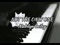 Download Lagu Not The Only One//Madilyn Bailey(Lyrics Video)