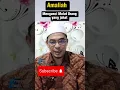 Lagu Amaliah Mengunci Mulut Orang Jahat #shorts