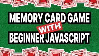 Building the card game with JavaScript Beginner friendly