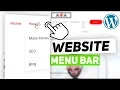 How to Create Custom Menu Dropdown Menu In Wordpress Tutorial