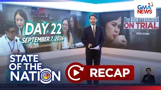 State of the Nation: (Part 1) Warrant vs Romualdez| 2 Dist. Engr. sinibak sa puwesto| Atbp. | SONA