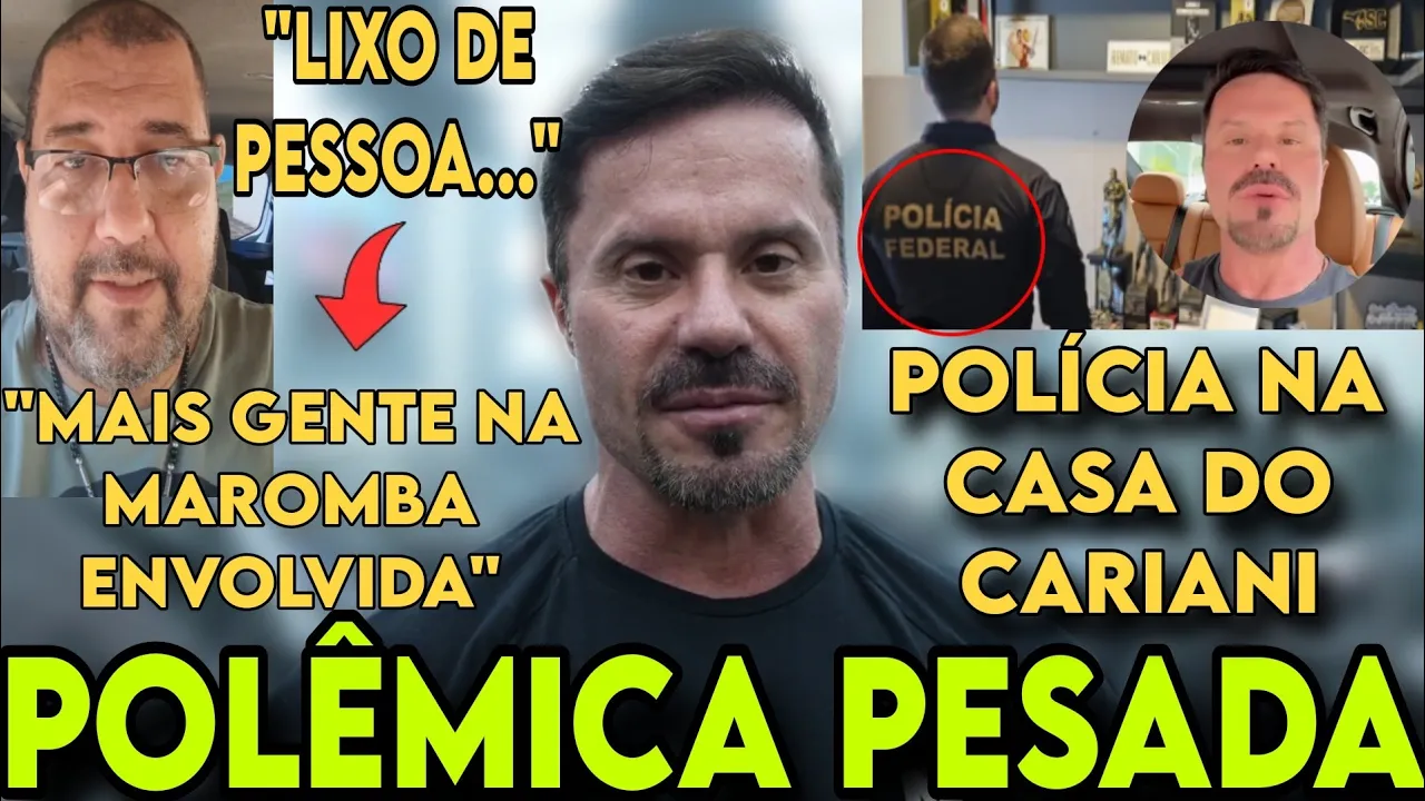 CARIANI É SUSPEITO POLICIA FEDERAL NA CASA DO RENATO BUSCA E APREENSÃO FELIX DETONA CARIANI NO G1
