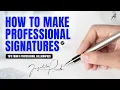 Calligraphy Mastery Expert Tips for Creating Professional Calligraphy Signatures