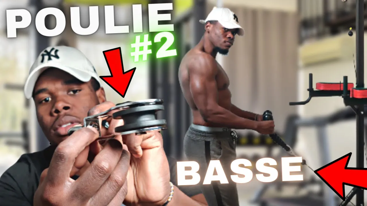 POULIE BASSE DE MUSCULATION HOMEGYM #2  (DIY): installation